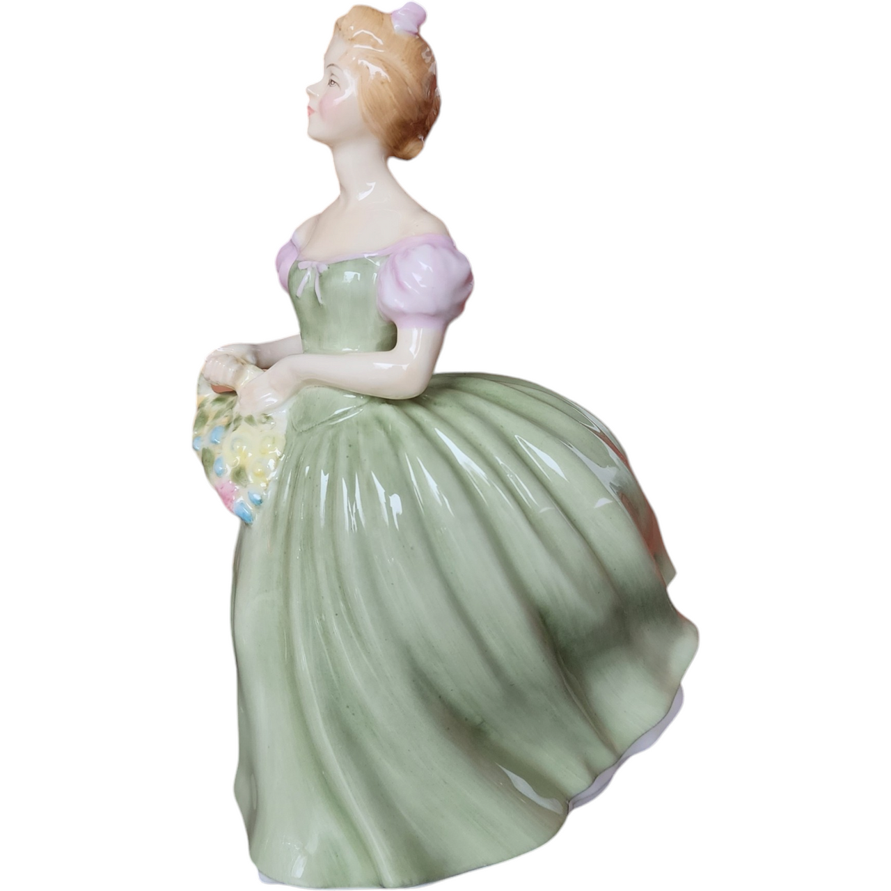 Royal Doulton English Character Woman Figurine Clariss HN2345 No Box