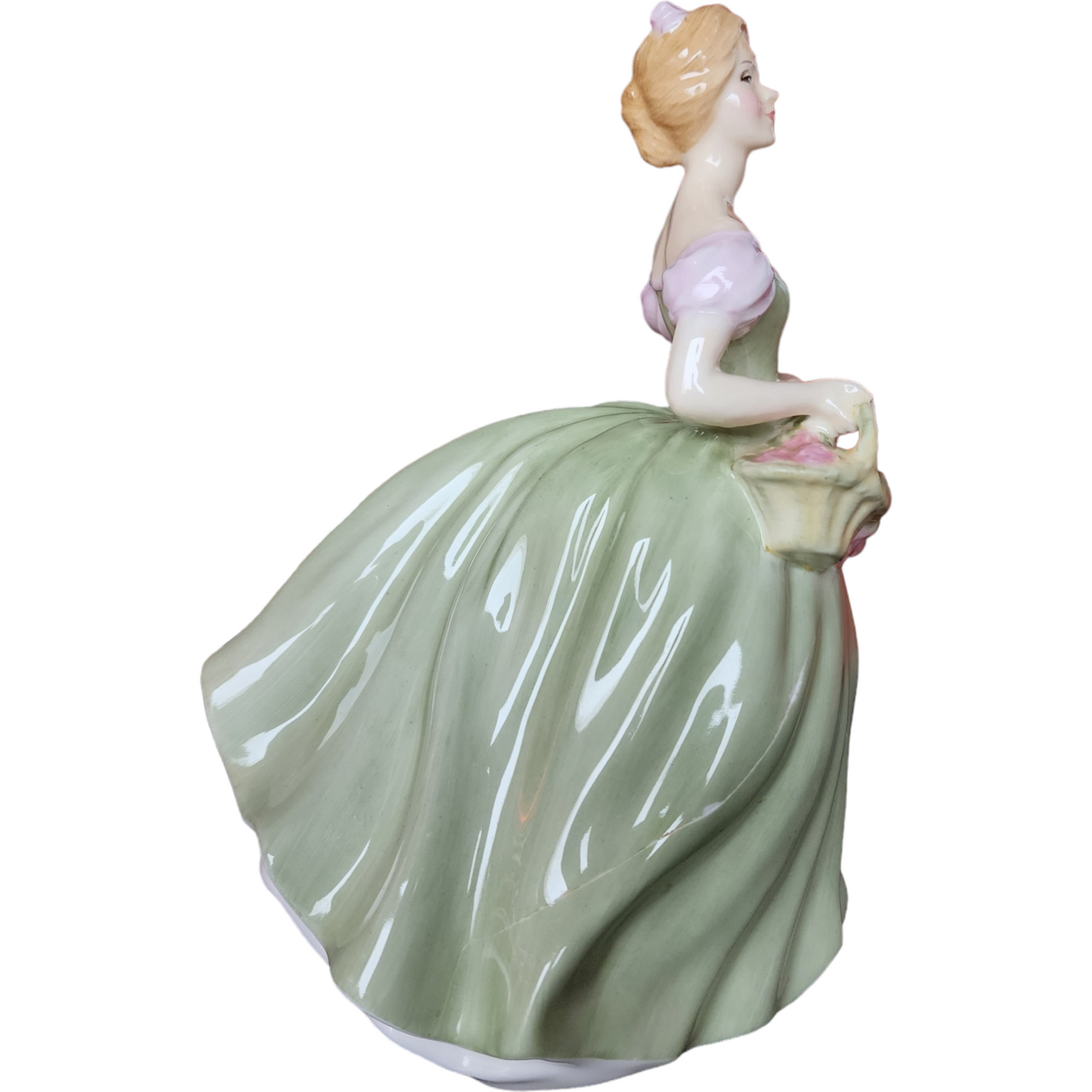 Royal Doulton English Character Woman Figurine Clariss HN2345 No Box