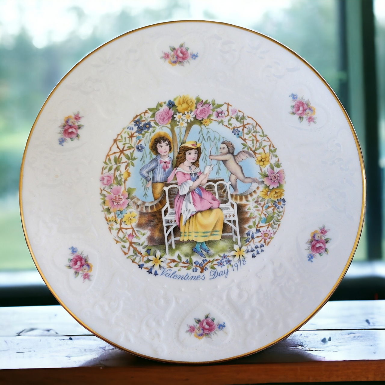 Royal Doulton "If I Loved You" Valentines Day Plate No Box