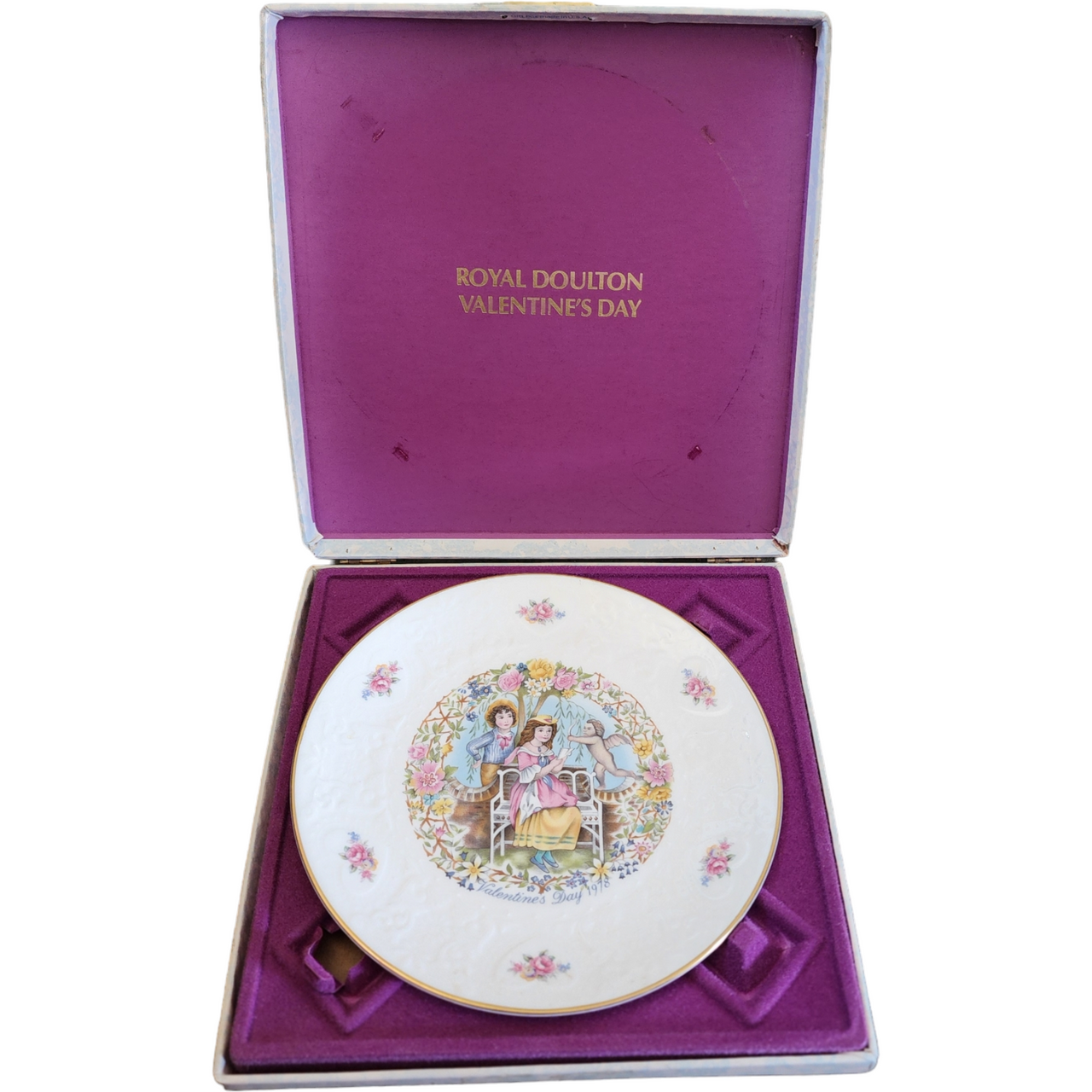 Royal Doulton "If I Loved You" Valentines Day Plate No Box