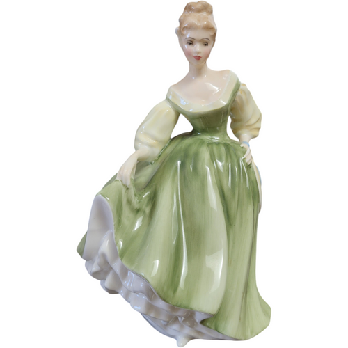 Royal Doulton Petite Fair Lady-Green Figurine No Box