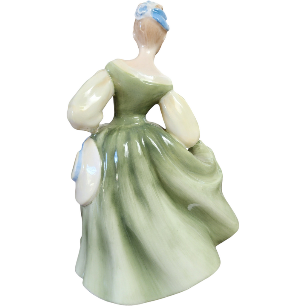 Royal Doulton Petite Fair Lady-Green Figurine No Box