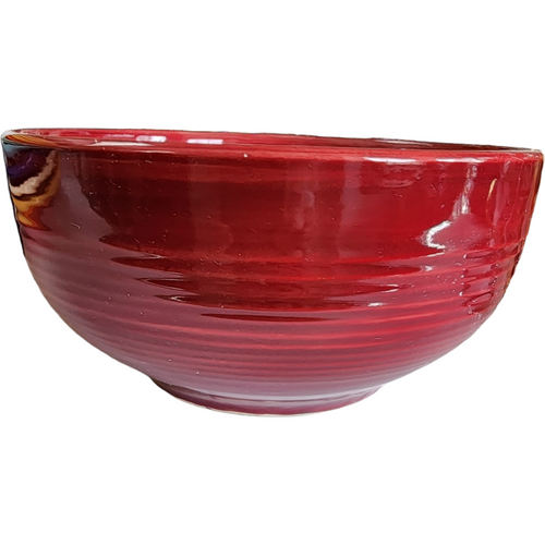 Royal Norfolk All Red Embossed Rings All Purpose Bowl