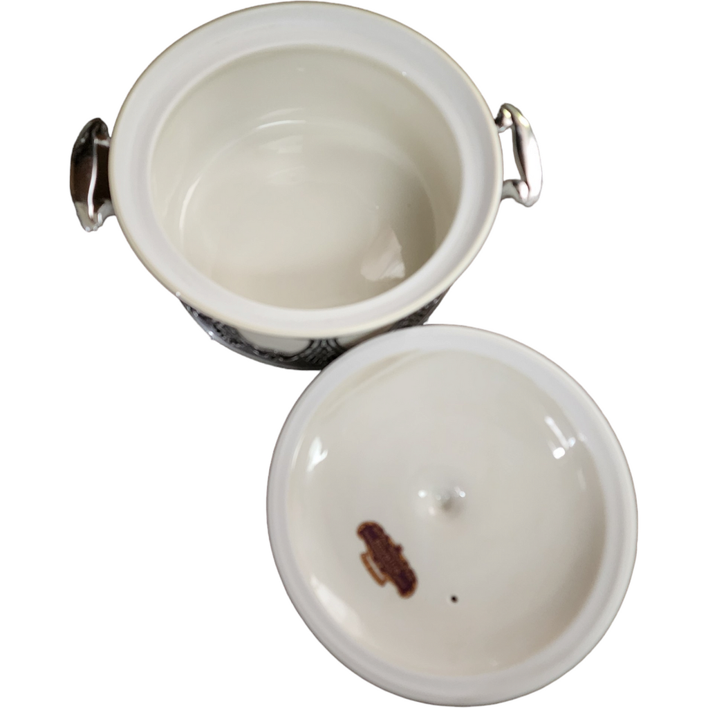 Royal Rochester Royalite Round Covered Casserole with Metal Stand