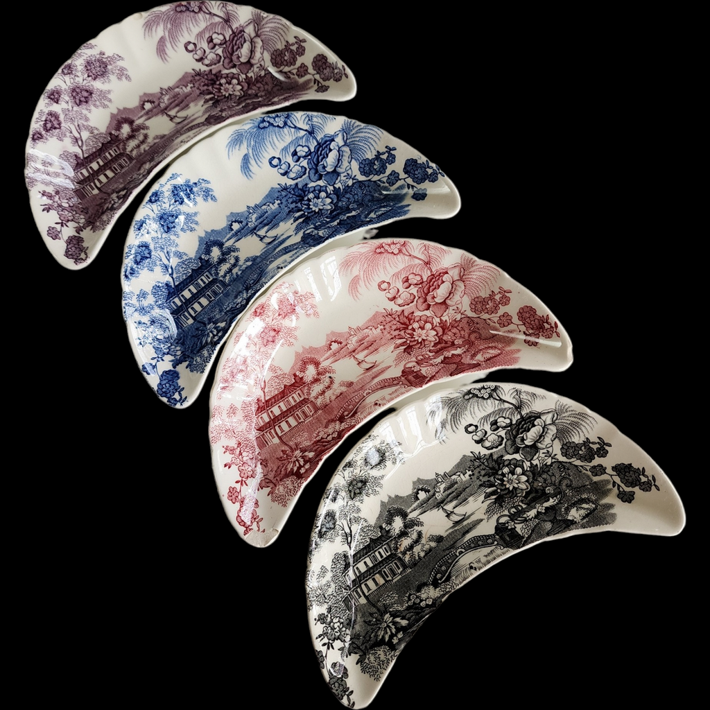 Royal Staffordshire Tonquin Bone Dish Set of 4
