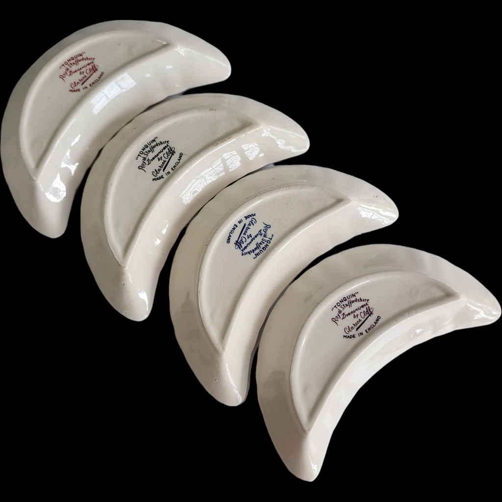Royal Staffordshire Tonquin Bone Dish Set of 4