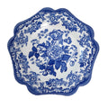 SPODE Blue Room Garden Collection Blue Rose Buffet,Dessert Scalloped Plate