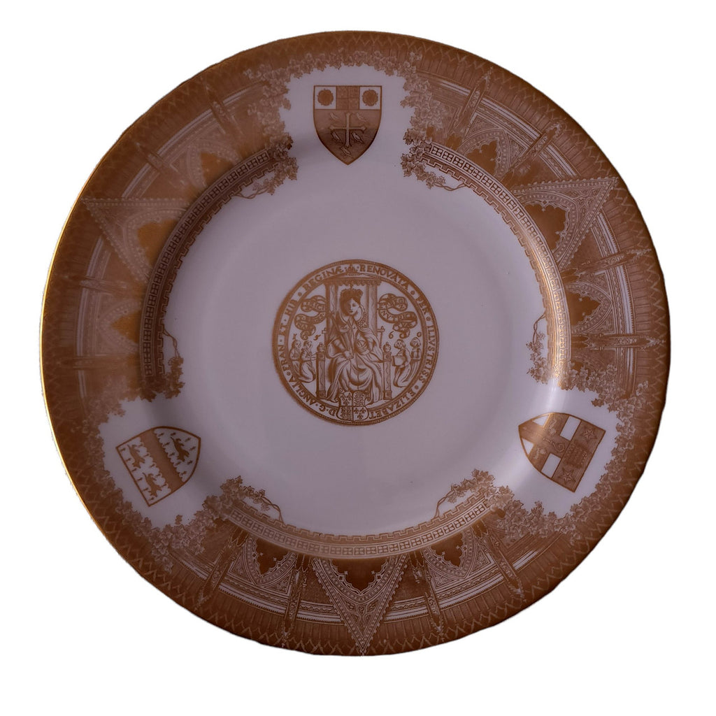 10" SPODE Single Release-Spode Westminster Abbey Plate