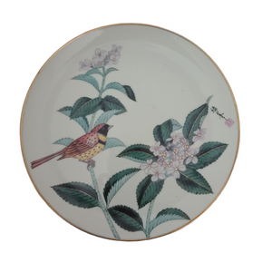 Satsuma Hamilton Collection Gardens of The Orient June's Creation Plate With Box