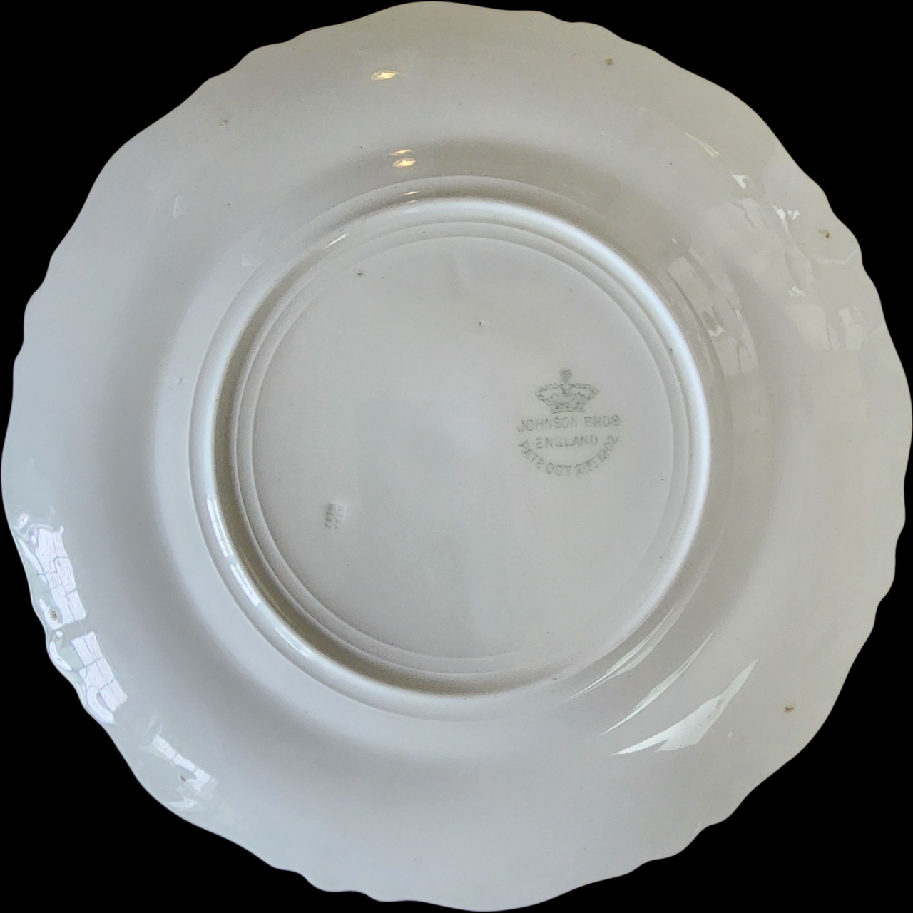 9"  Vintage Johnson Bros. English China | Rose Chintz Style Floral Plates | Cottagecore Shabby Chic Dinnerware