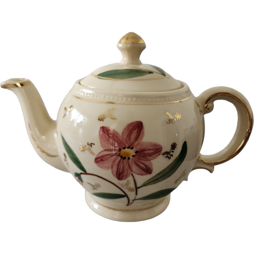 Shawnee Ceramic Hand Painted Teapot