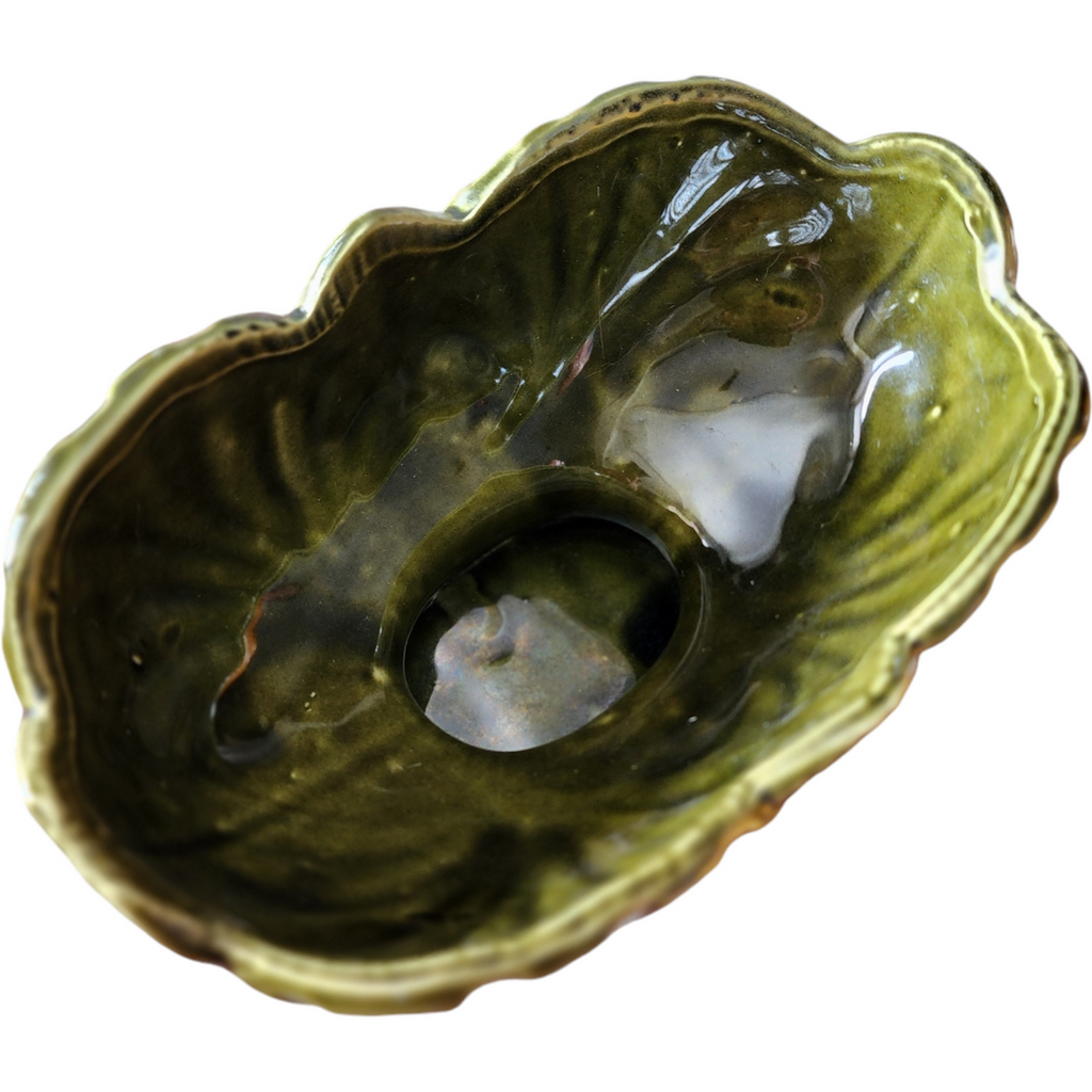 Shawnee Pottery Olive Green Planter