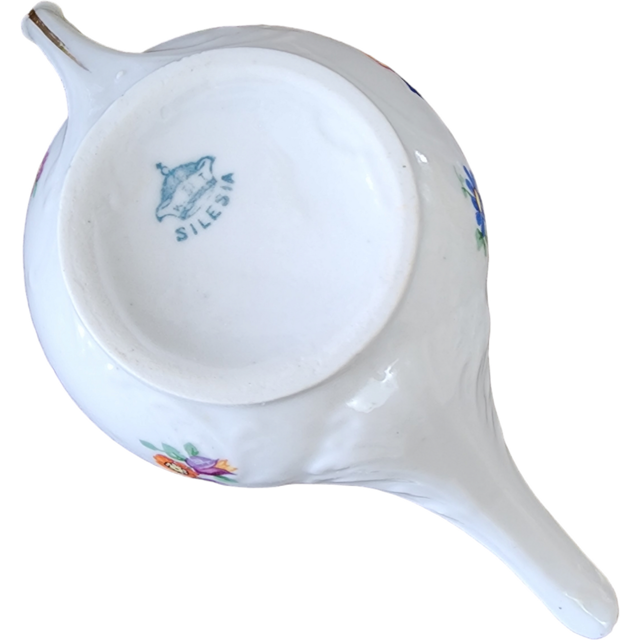 Silesia Antique Porcelain Nursing Invalid Feeder
