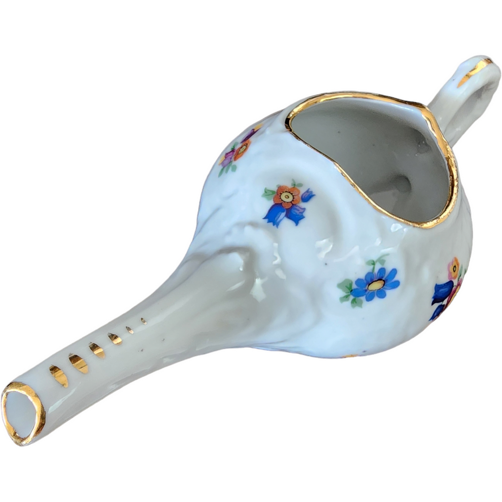 Silesia Antique Porcelain Nursing Invalid Feeder