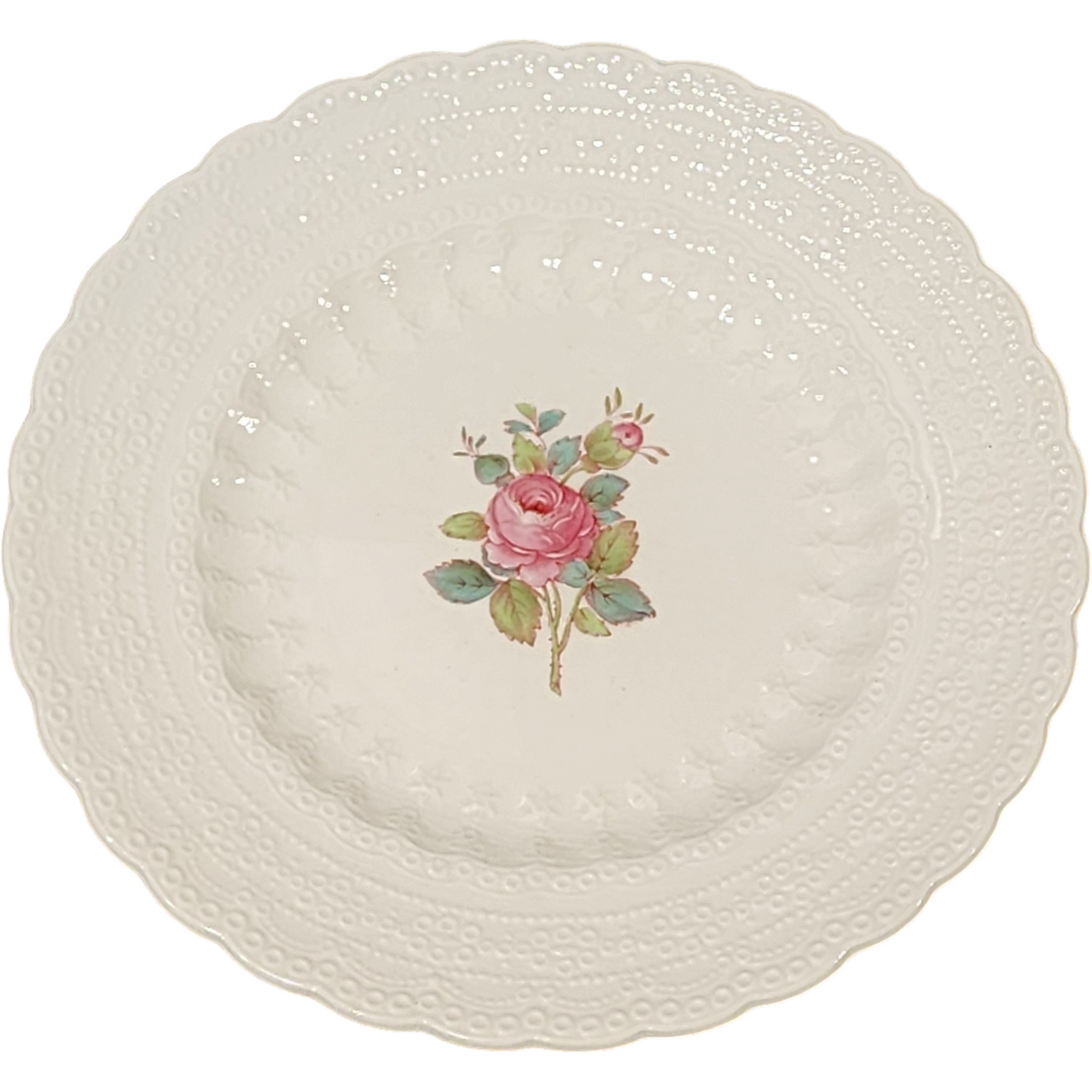 Spode Jewel Billingsley Rose Pink Bread & Butter Plate