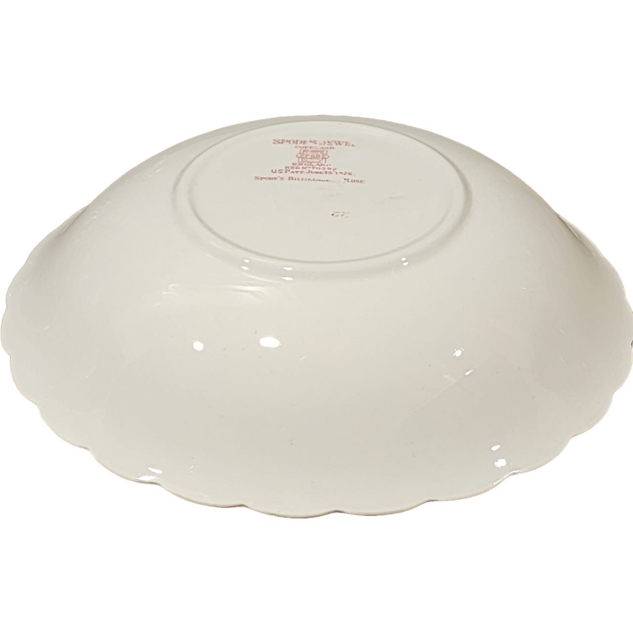 Spode Jewel Billingsley Rose Pink Coupe Cereal Bowl