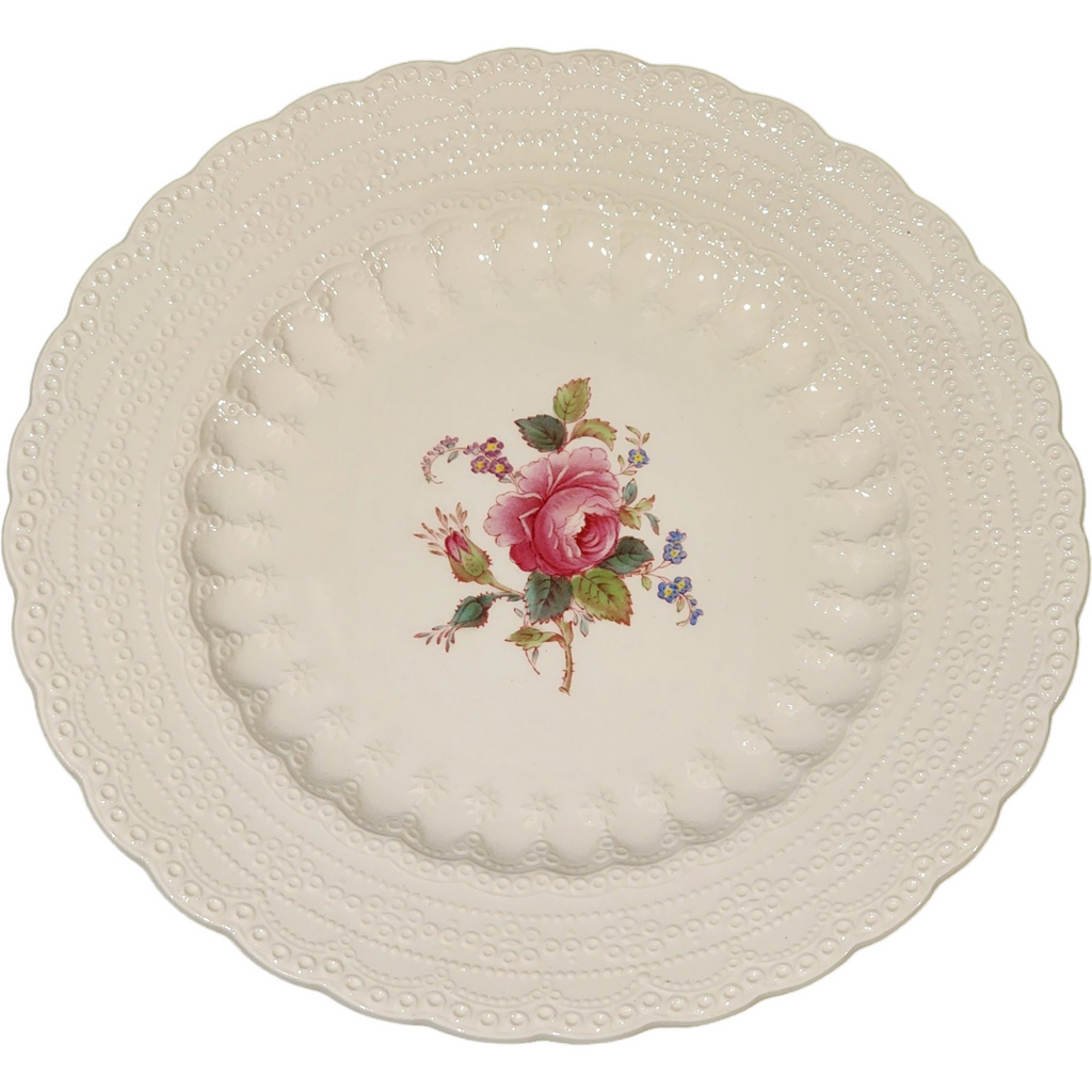 Spode Jewel Billingsley Rose Pink Salad Plate
