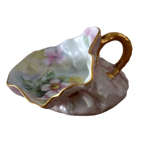 TRESSEMANES & VOGT Antique Limoges France Hand Painted Collectible Spittoon