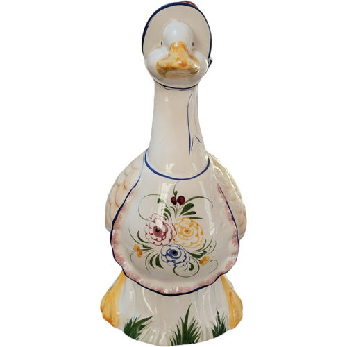 12" Charming Tall Porcelain Mother Goose Figurine