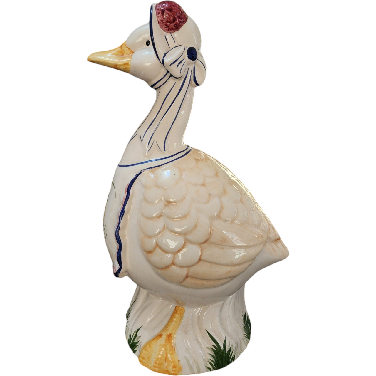 12" Charming Tall Porcelain Mother Goose Figurine