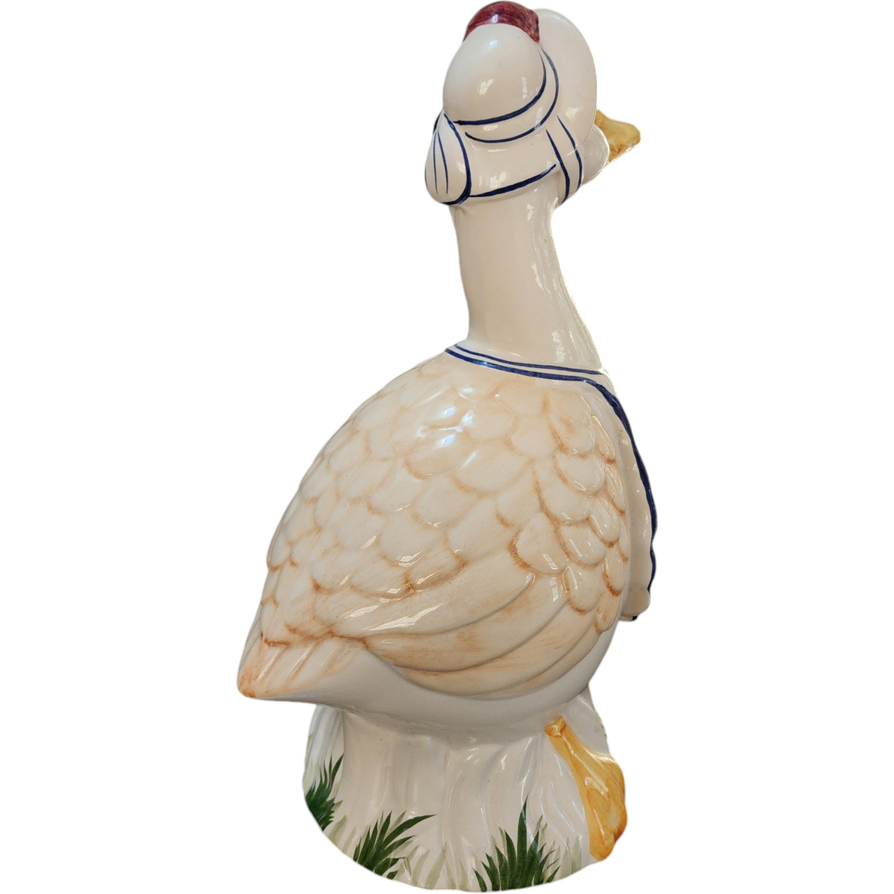12" Charming Tall Porcelain Mother Goose Figurine