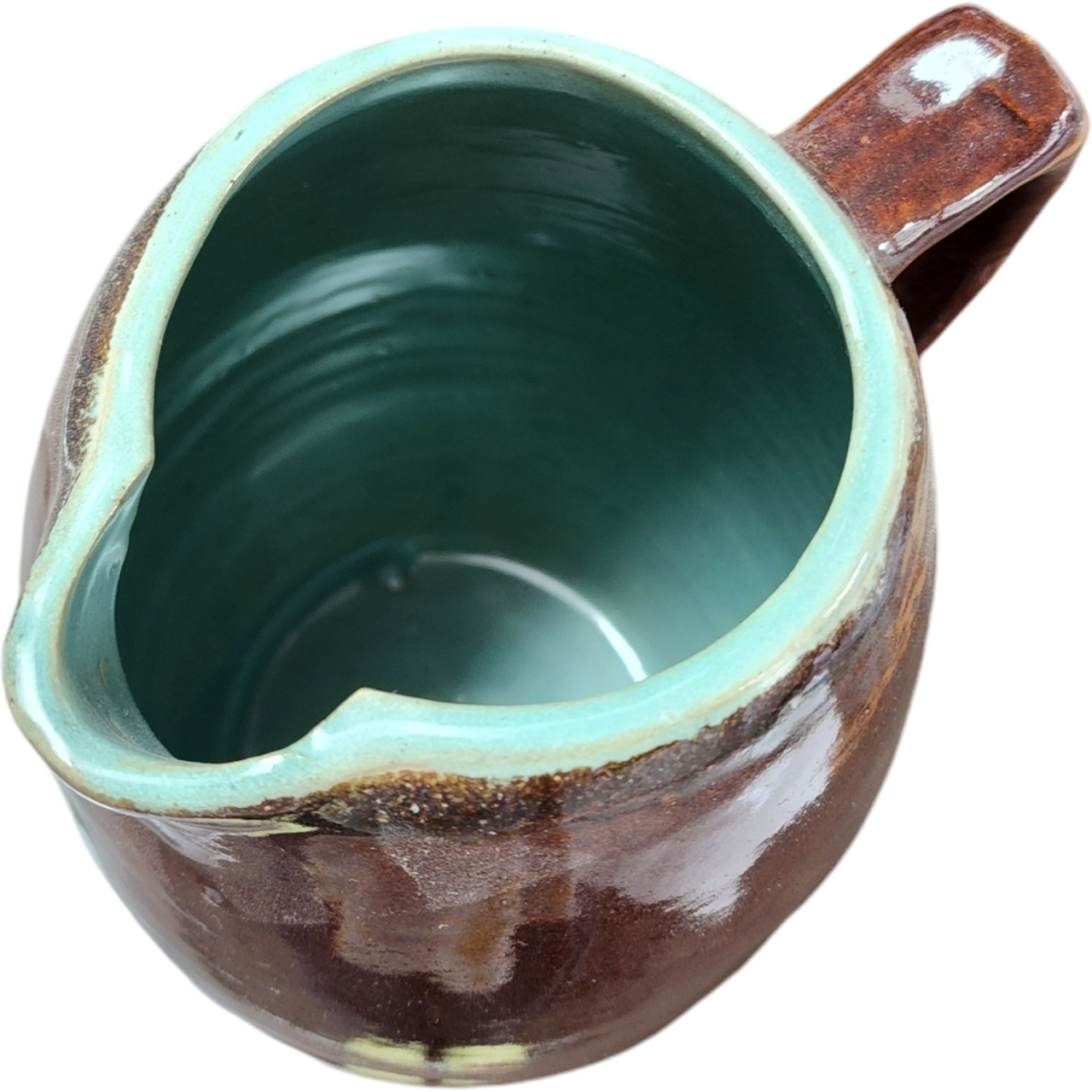Taylor, John B Country Fare Green All Glazed Bottom 56 Oz Pitcher