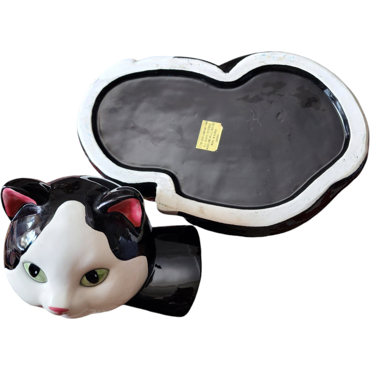The Good Company Tuxedo Cat Kitty Cookie Jar