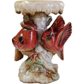 Tii Collections Ceramic Love Birds Christmas Home Décor  Candle Holder