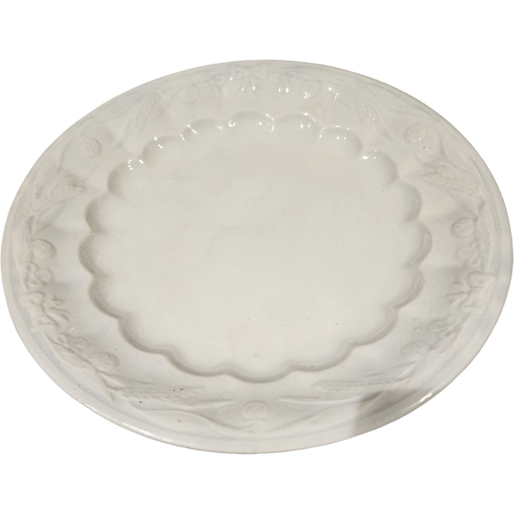 Turner & Tomkinson Wheat & Clover White Ironstone China Pearl