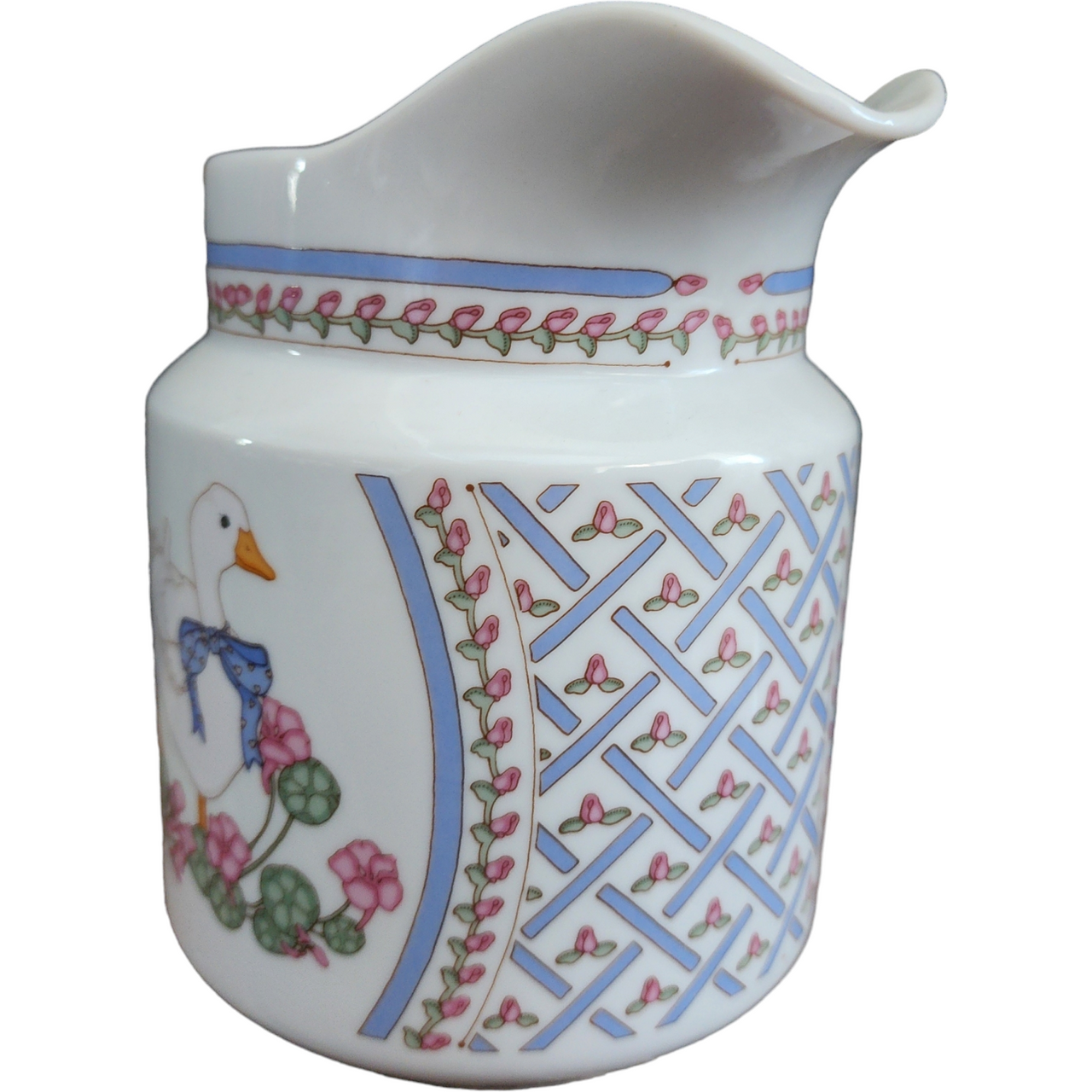 1987 Eliza Duck Pitcher by Shafford Japan