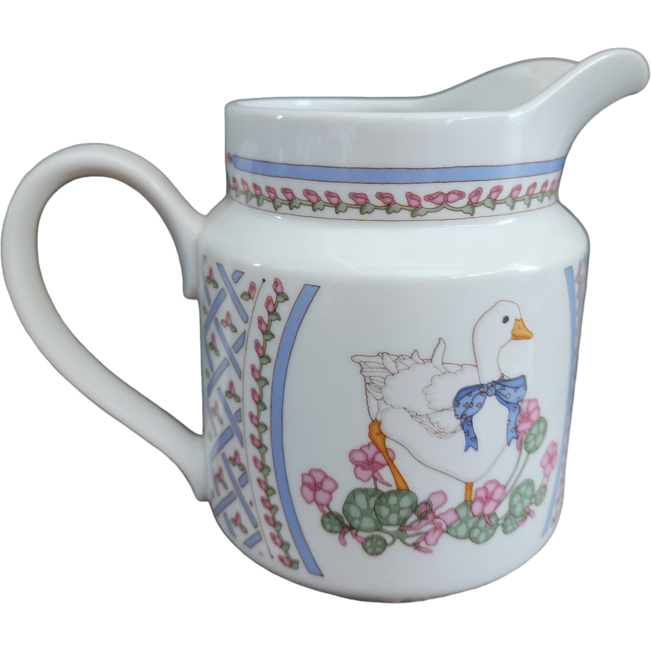 1987 Eliza Duck Pitcher by Shafford Japan