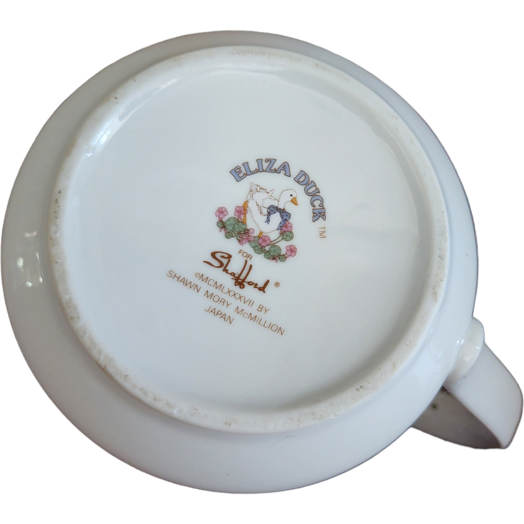 1987 Eliza Duck Pitcher by Shafford Japan