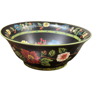 Vera Bradley-Andrea by Sadek Collaboration Large Porcelain Decorative Bowl