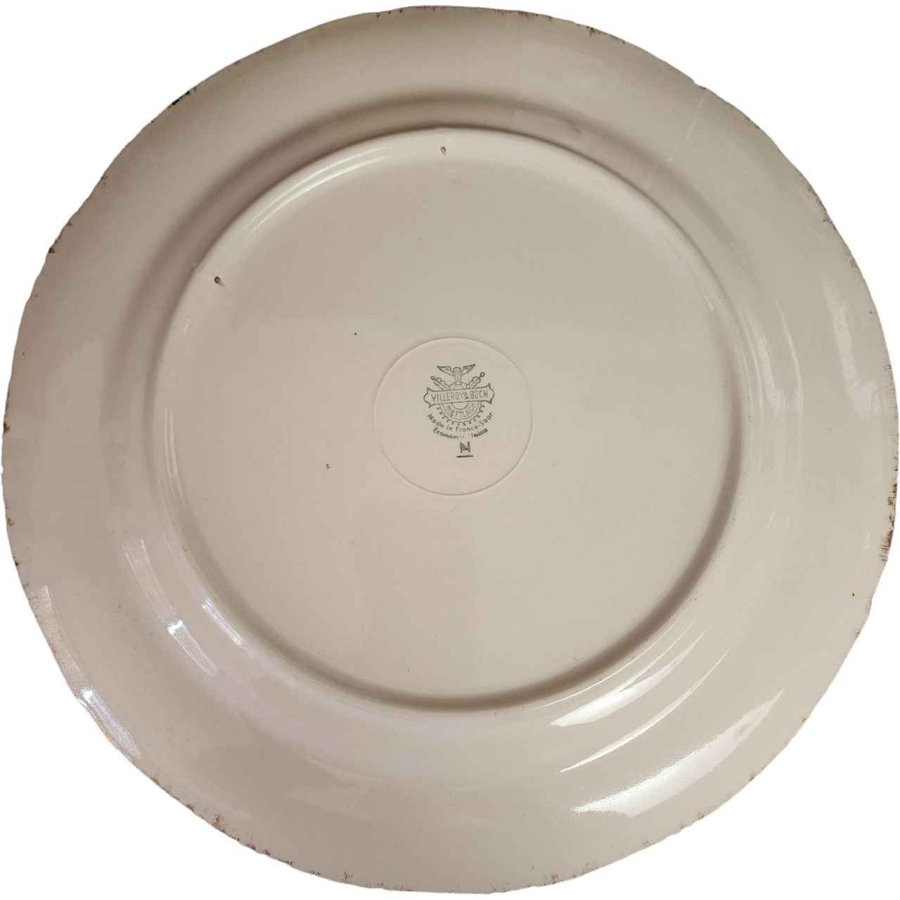 12" Villeroy & Boch Mettlach Porcelain Decorate Wall Plate Charger Germany