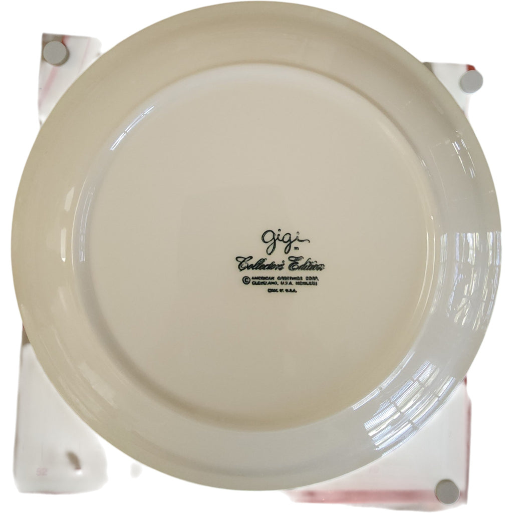 Vintage 1973 American Greetings Gigi Collector's Edition Plate Friends Are Like Flowers No Box