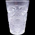 Westmoreland Vintage Clear EAPG Geometric Pressed Glass Tumbler