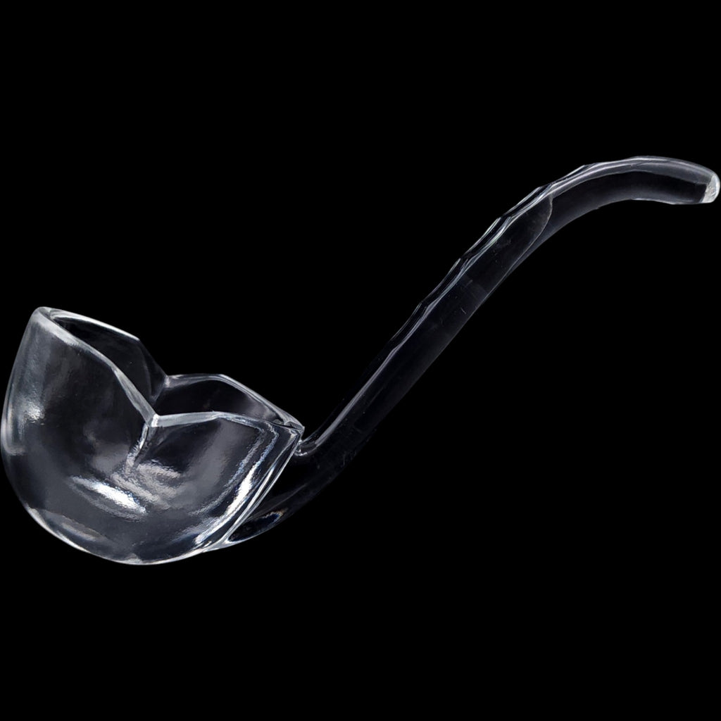 Vintage Clear Glass Sauce Ladle Double Spout Mayonnaise Gravy Server