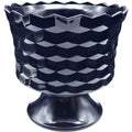 Vintage Colony Whitehall Black Glass Footed Sherbet Bowl