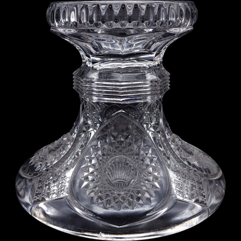 Vintage Duncan & Miller Homestead Clear Glass Punch Bowl Stand
