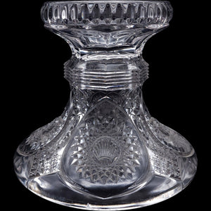 Vintage Duncan & Miller Homestead Clear Glass Punch Bowl Stand