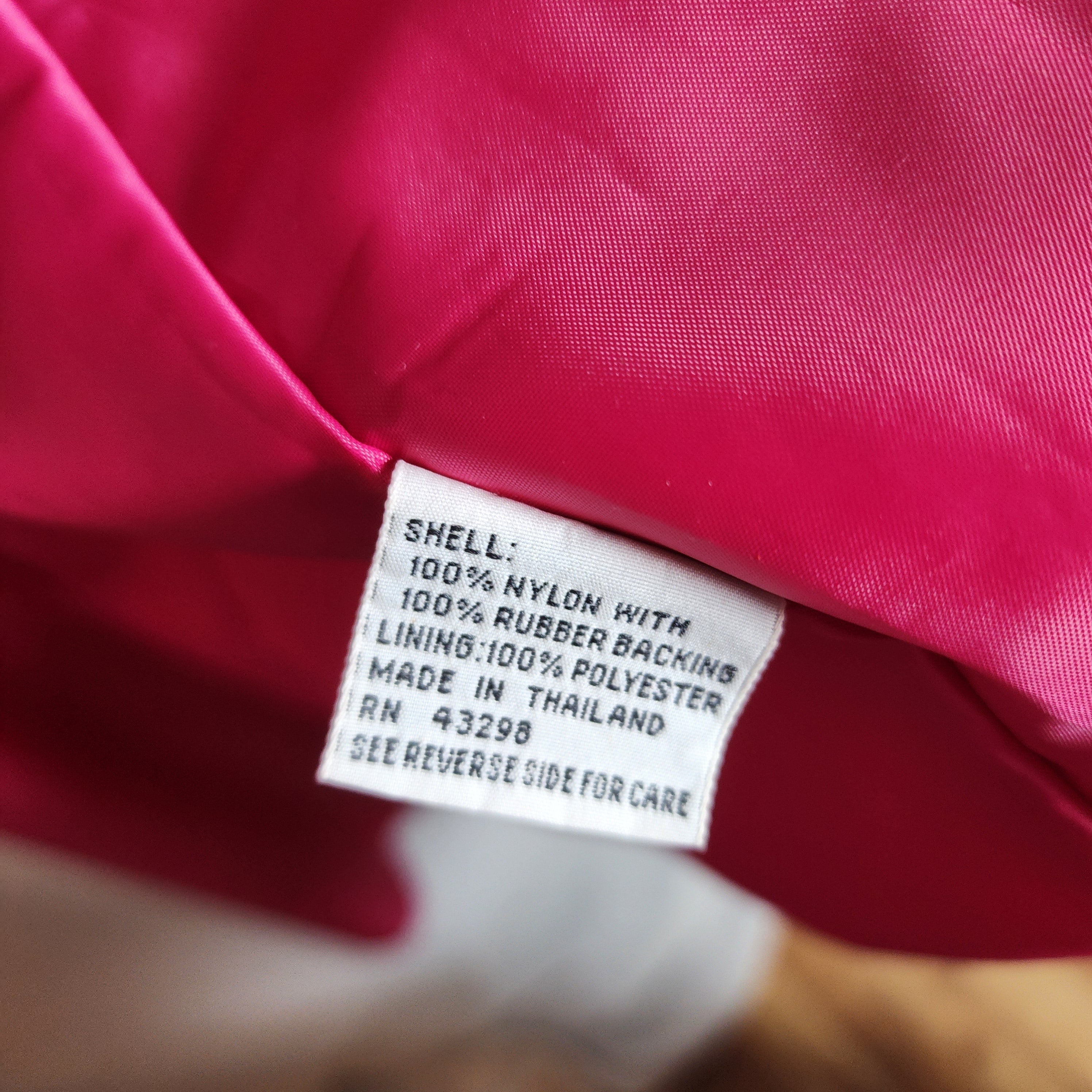 Vintage Gallery Hot Pink Long Trench Raincoat Size 2