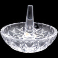 Vintage Gorham Crystal King Edward Cut Crystal Ring Holder Dish