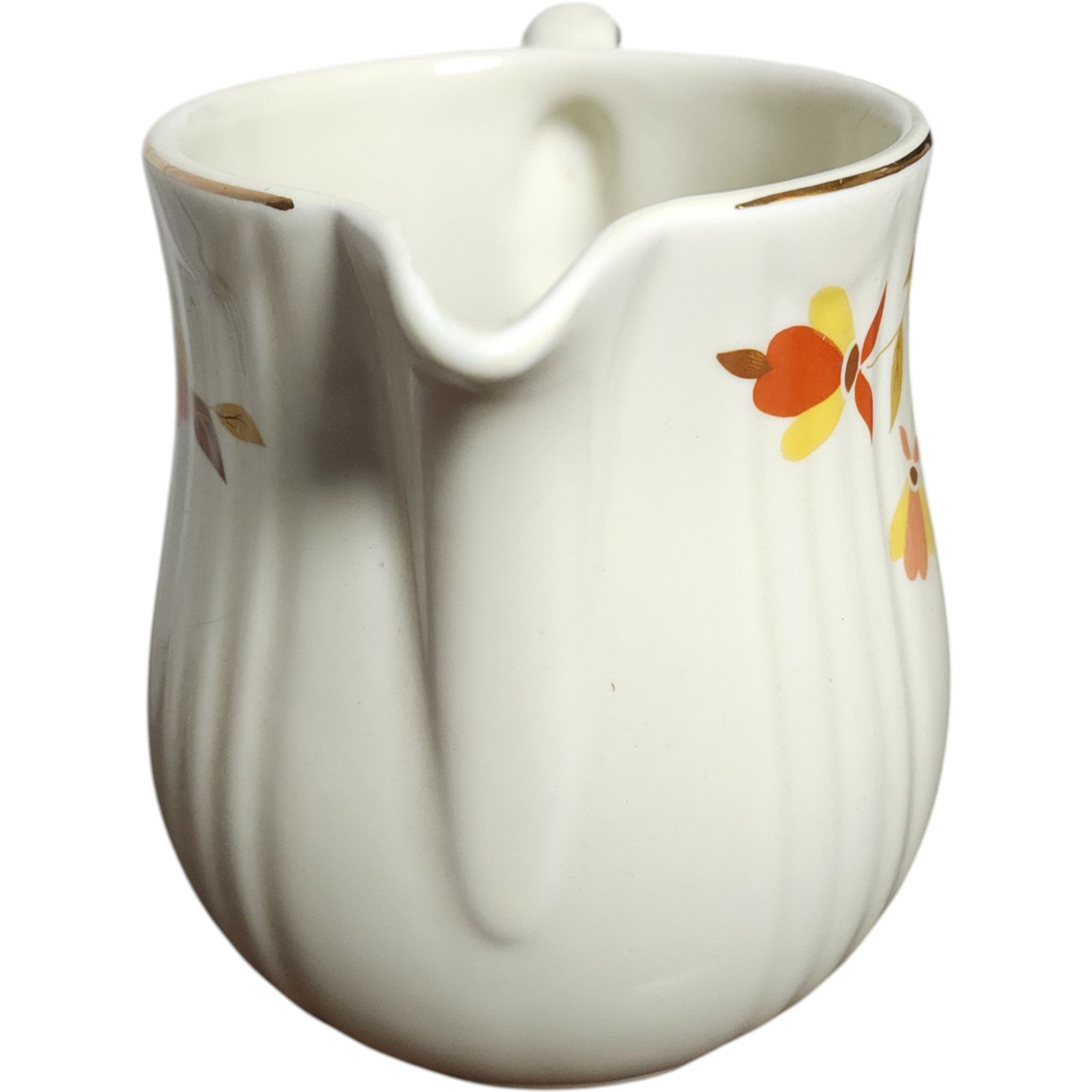 Vintage Hall China Autumn Leaf 40 oz Rayed Utility Jug Pitcher