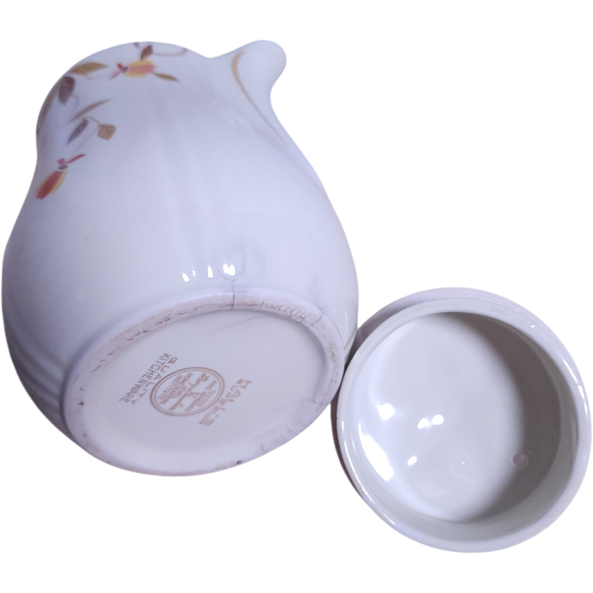 Hall China Autumn Leaf 8 Cup Rayed Coffee Pot & Lid