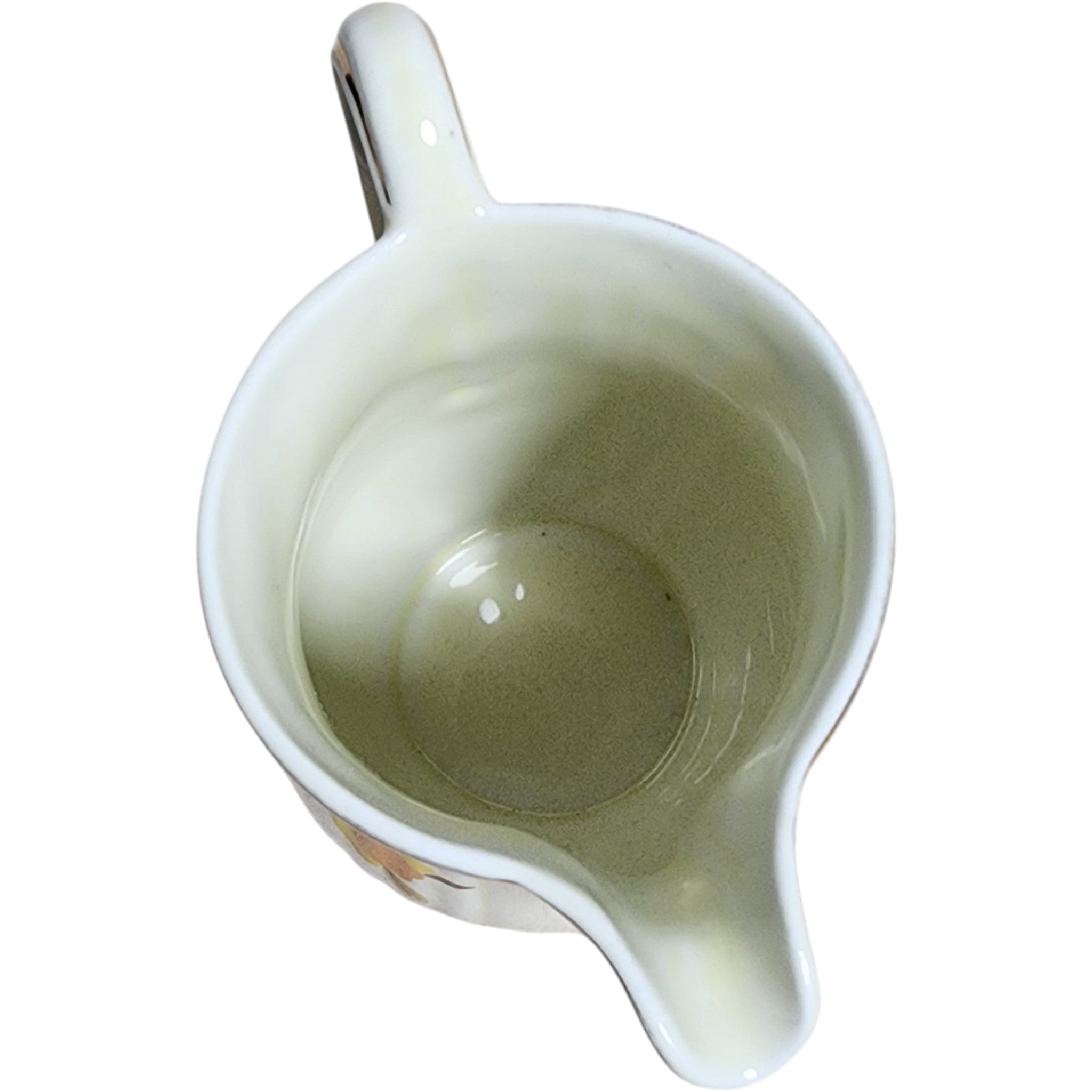 Vintage Hall China Autumn Leaf Rayed Creamer