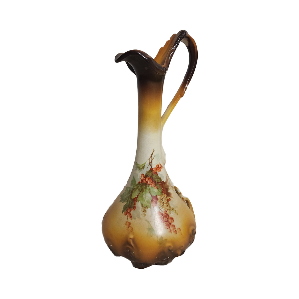 Vintage Homer Laughlin Currant Pattern Ewer Vase
