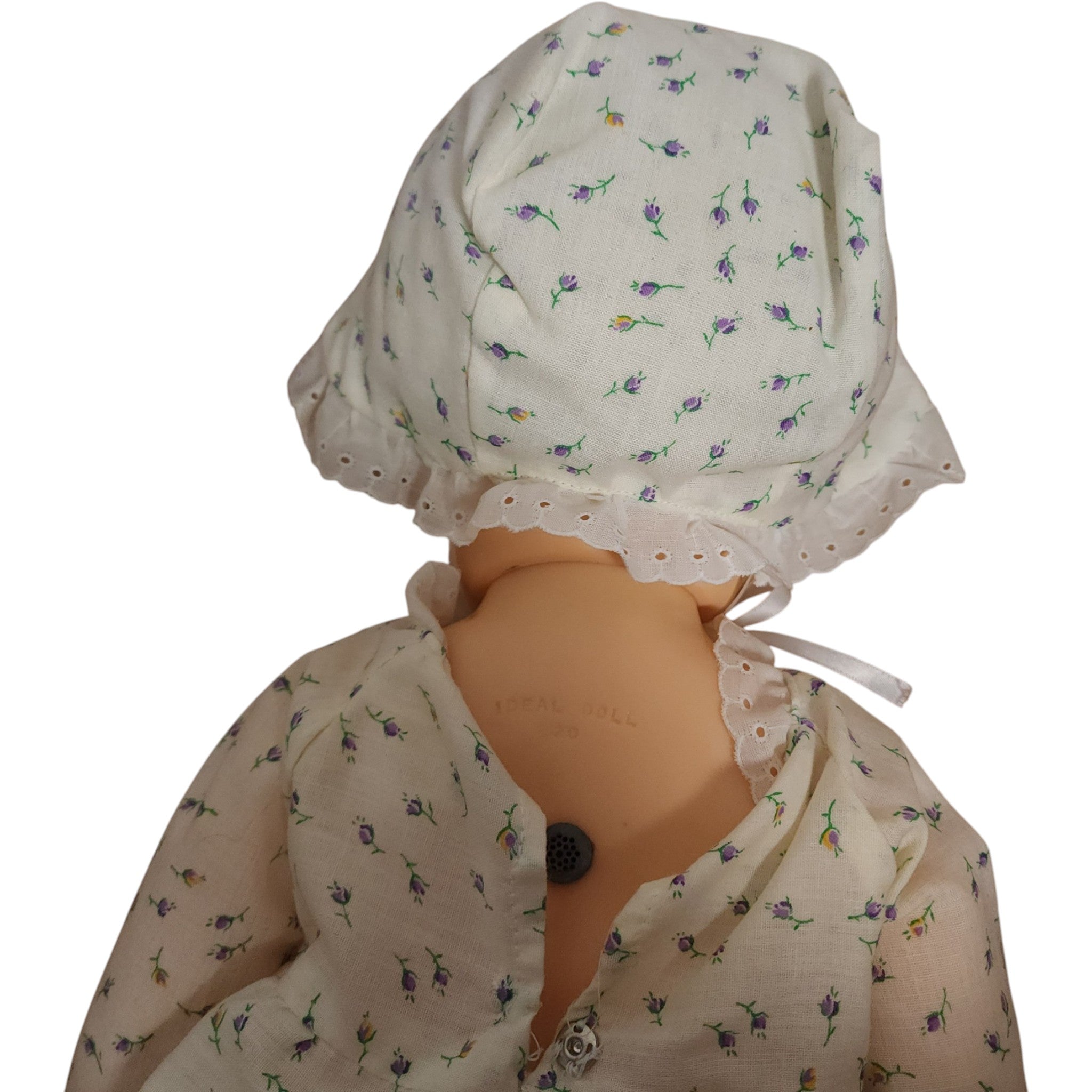 Vintage Ideal Doll Co. Hard Plastic and Vinyl Toddler Baby Doll 21"