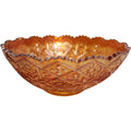 Vintage Imperial Glass Hattie Marigold Carnival Glass Bowl