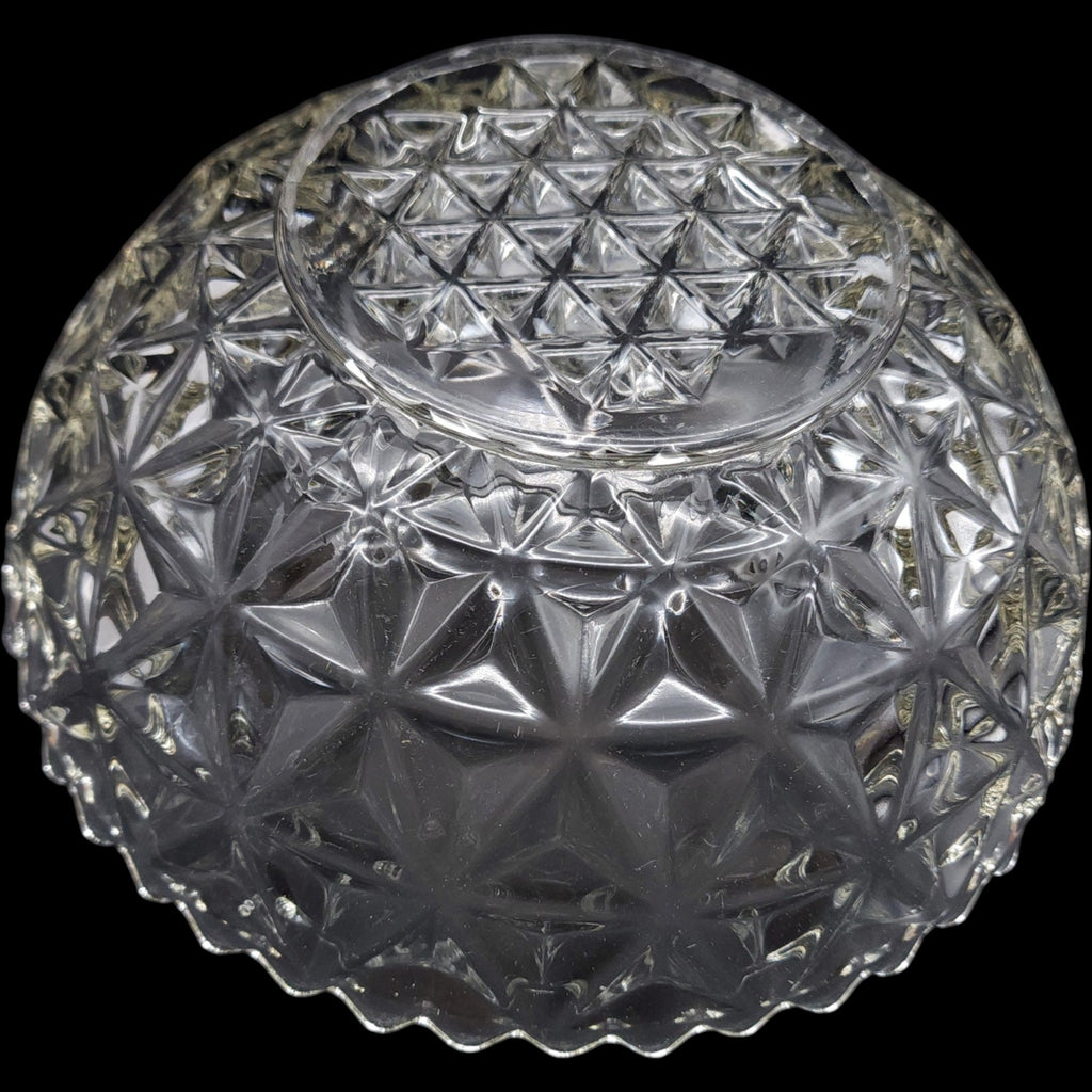 Imperial Glass Mt. Vernon Clear Pressed Glass 9 Inch Bowl