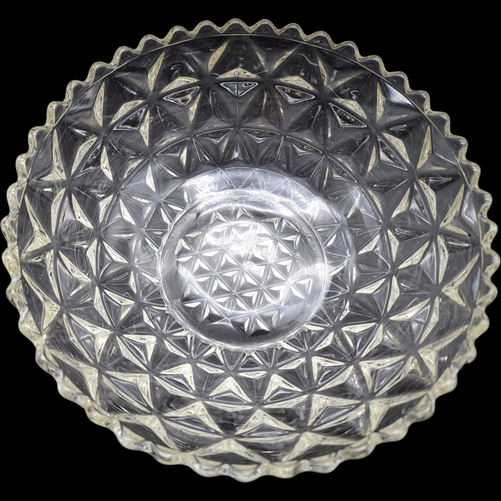 Imperial Glass Mt. Vernon Clear Pressed Glass 9 Inch Bowl